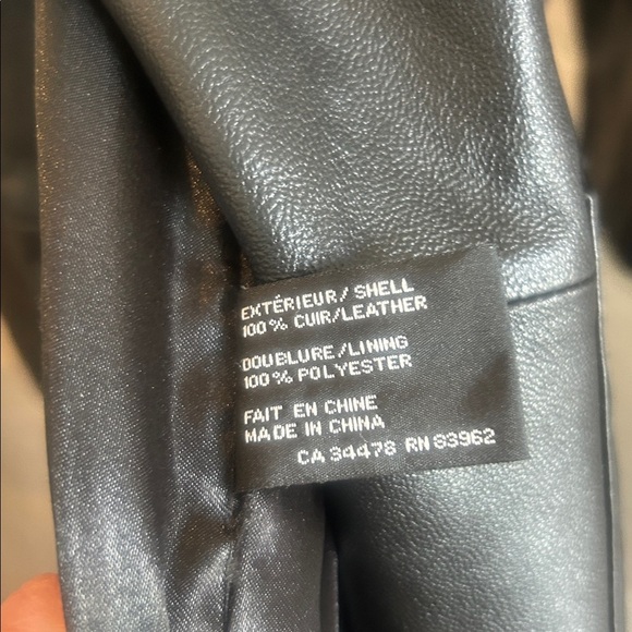 Horst Düsseldorf Men’s XL Leather Jacket Classic Black Coat - Picture 7 of 16